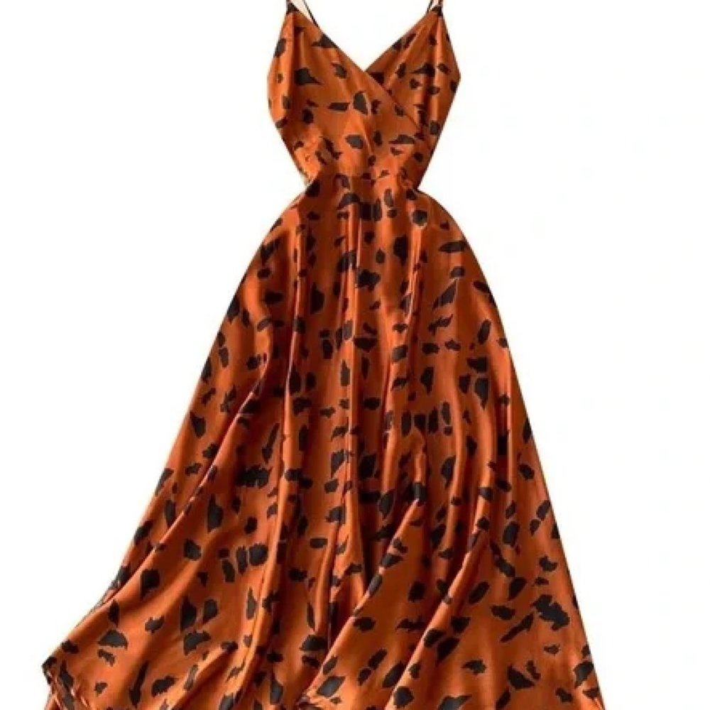 Uvarovo Souk + Sepia Dress with Wrap Tie